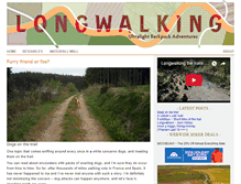 Tablet Screenshot of longwalking.com